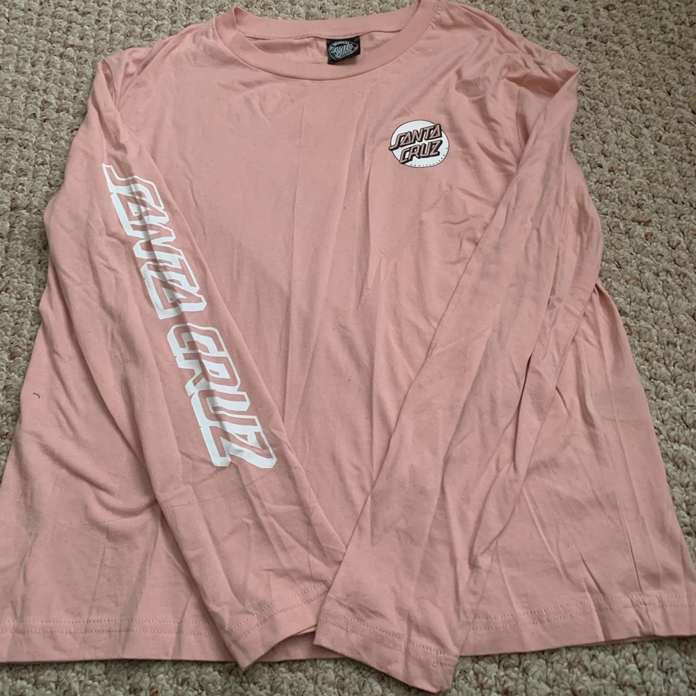 Light Pink Santa Cruz Long Sleeve